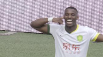 4连胜！国安2-0英博落后前二1分 张玉宁失点 法比奥打入赛季第8球